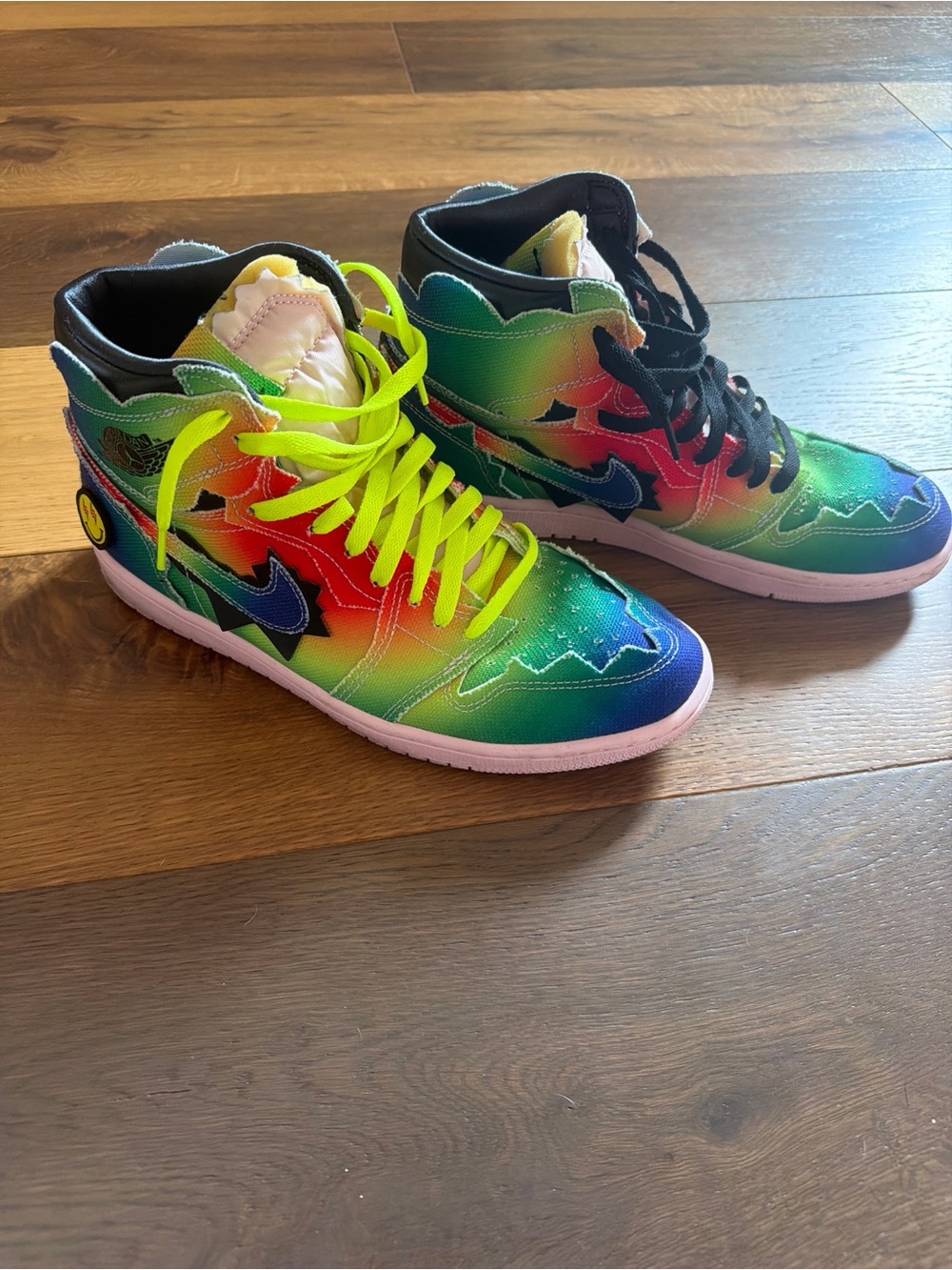 J. Balvin x Air Jordan 1 Retro OG High 'Colores Y Vibras' Size 10